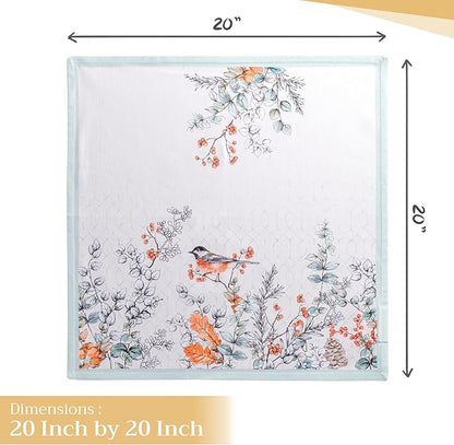 Maison d' Hermine Cloth Napkins Set of 4 100% Cotton - Image 4