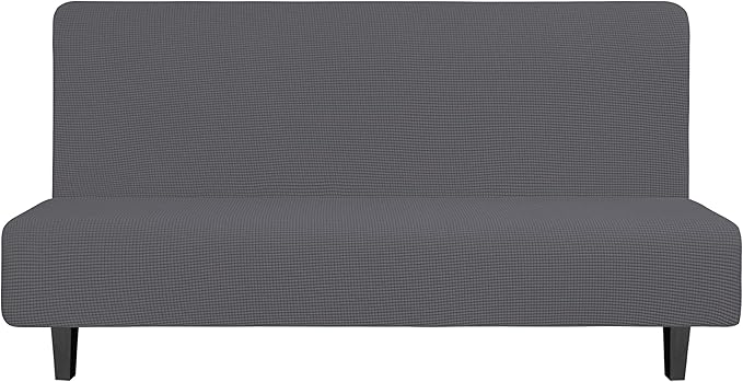 Easy-Going Stretch Futon Slipcover Armless Futon Bed Cover Furniture Protector by Easy-Going