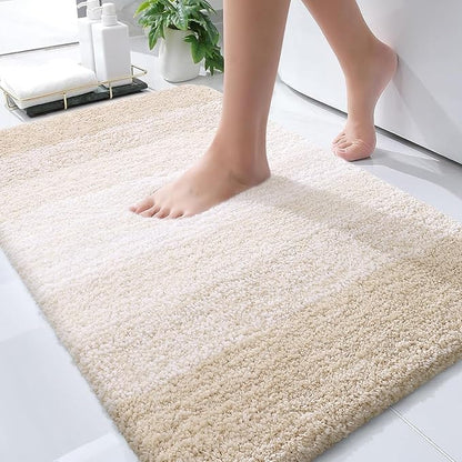 OLANLY Bathroom Rugs Mat 36x24, Extra Soft Absorbent Microfiber Bath Rugs by OLANLY