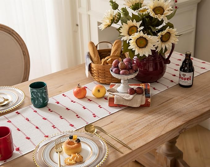Caflife Christmas Table Runner 108 Inchs Long - Image 3