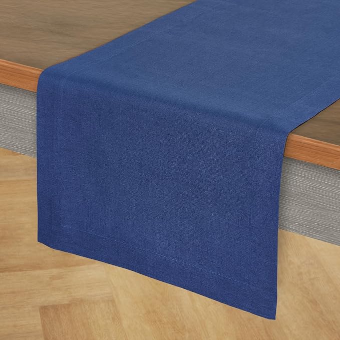 Solino Home Linen Table Runner 108 Inches Long - Image 2