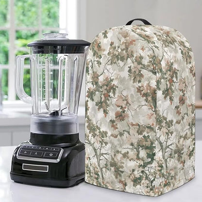 Vintage Floral Tree Coffee Machine Dust Cover Appliance Dust Covers Anti by Unknown