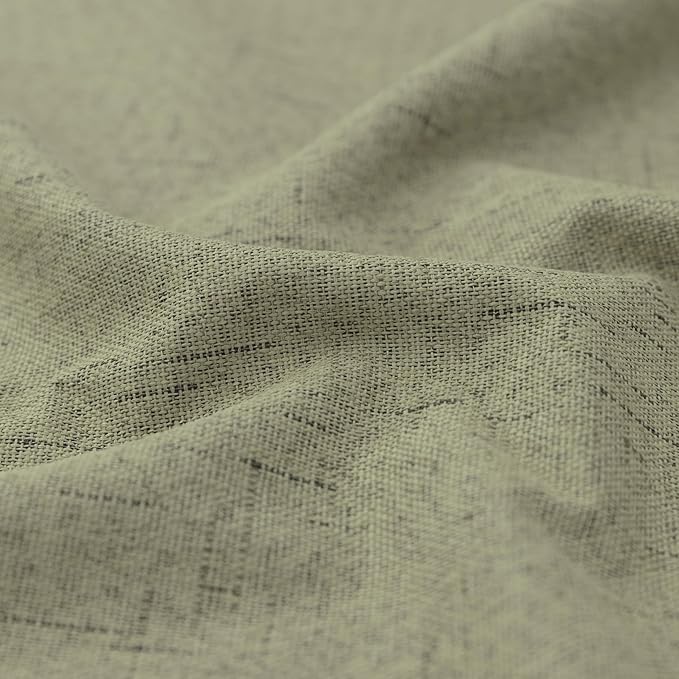 KOUFALL Sage Green Curtains 108 Inches Long - Image 8