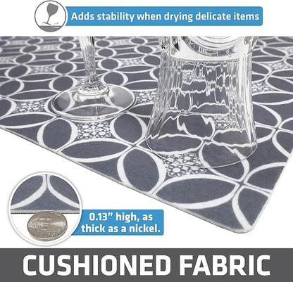 Drymate Premium Luxury Shelf & Drawer Liner, Thick Cushioned Fabric, - Image 5