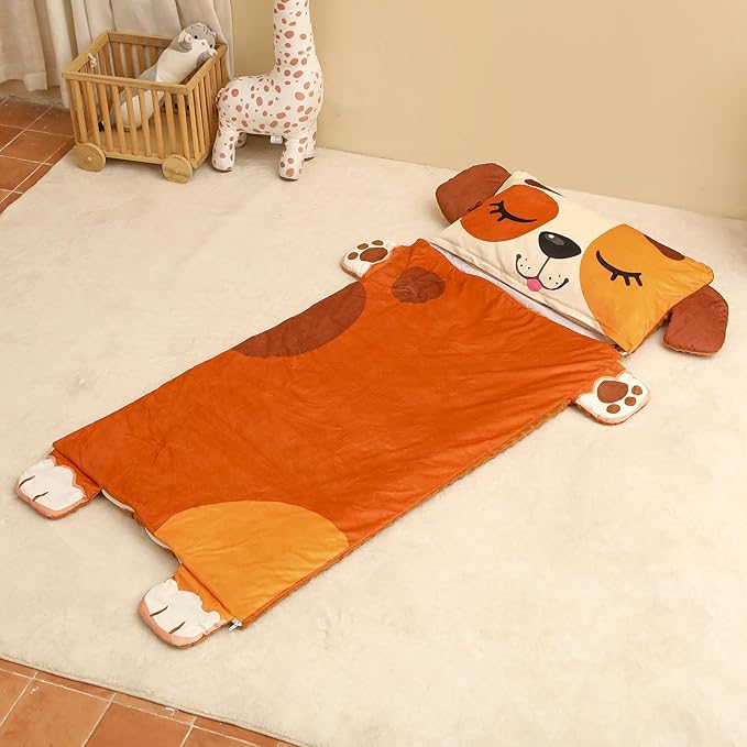 Kids Sleeping Bag, Toddlers Nap Mat, Girls Sleeping Mat - Image 2