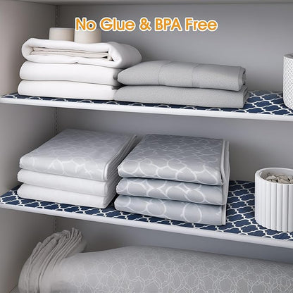 Shelf and Drawer Liner for Kitchen Cabinets Non-Adhesive, Strong Grip Non-Slip - Image 6
