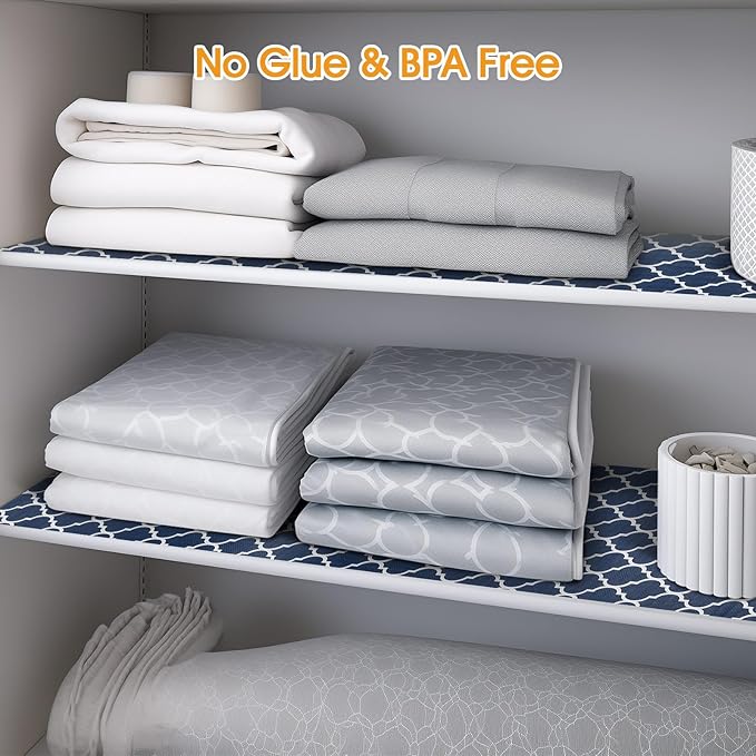 Shelf and Drawer Liner for Kitchen Cabinets Non-Adhesive, Strong Grip Non-Slip - Image 6