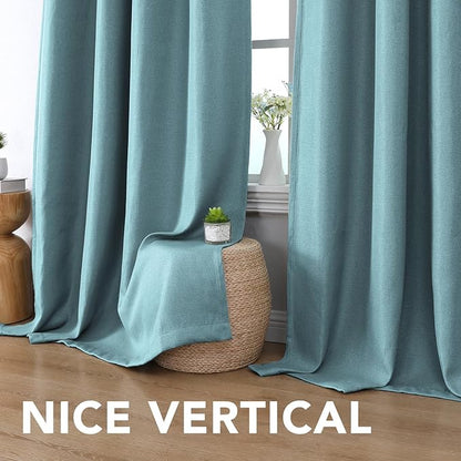H.VERSAILTEX Linen Blackout Curtain 84 Inches Long - Image 7