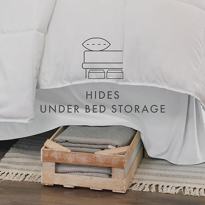 Linen Market Bed Skirt - Image 2