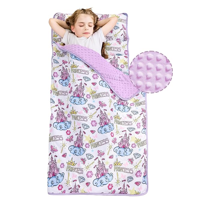 Viviland Toddler Nap Mat, Rolled Sleeping Mats by VIVILAND