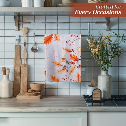 Maison d' Hermine Kitchen Towels Set of 3 100% Cotton 20" x 27.5" Reusable - Image 6