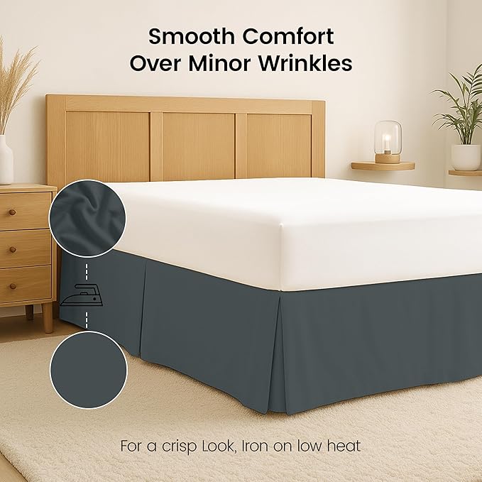 Utopia Bedding Full Bed Skirt - Image 5