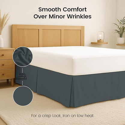 Utopia Bedding Queen Bed Skirt - Image 6