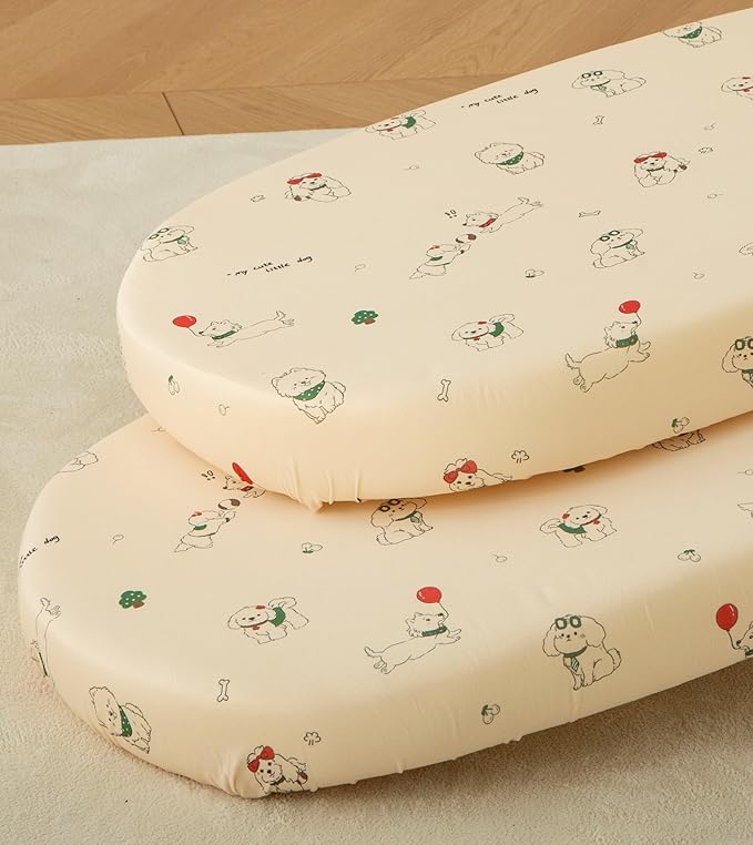 SDY Dog Bassinet Sheets Boys Girls, Fit - Image 9
