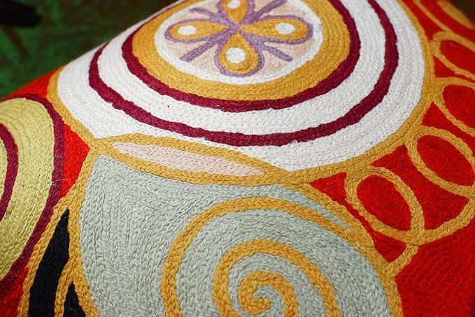 Hilma Al Klint Red Pillow Cover Modern Red Pillowcase Abstract Chair Cushion - Image 9