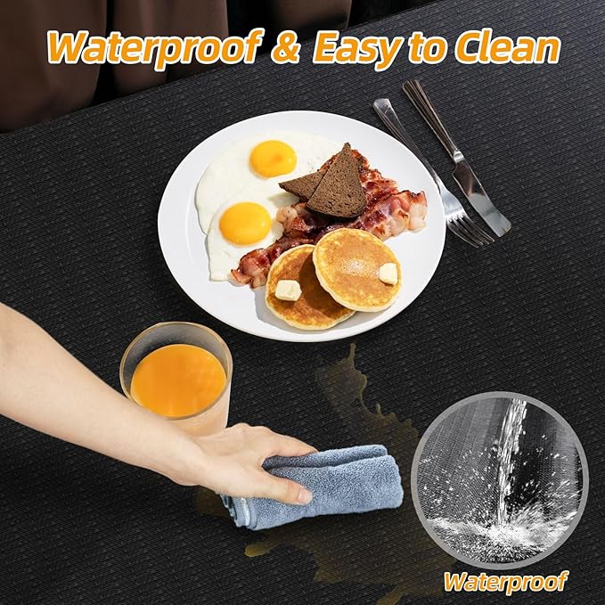 Shelf and Drawer Liner for Kitchen Cabinets Non-Adhesive, Strong Grip Non-Slip - Image 4
