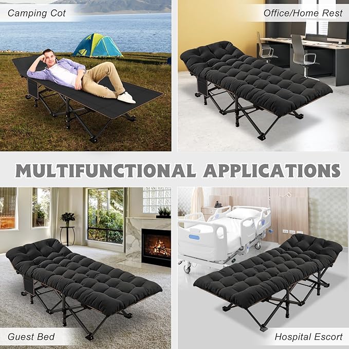 ABORON XXL Camping Cot for Adults 900LBS - Image 7
