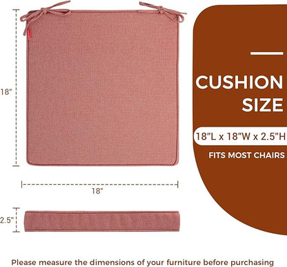 Patio Chair Cushion 18"x18"x2.5" - Image 2