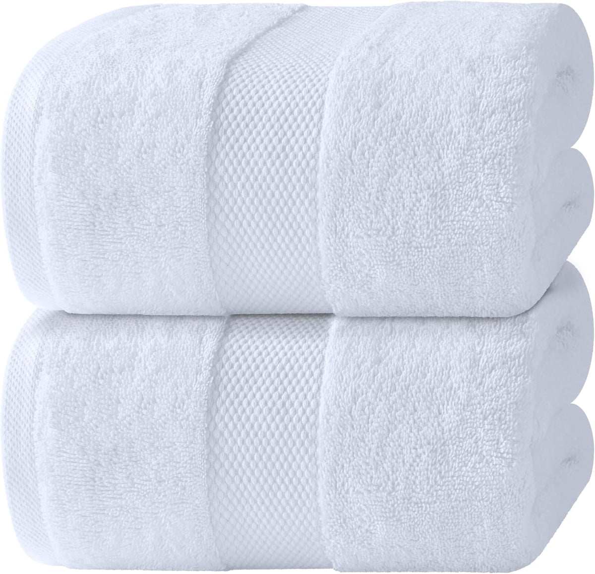 white classic luxury white bath sheets 2 pack, main product view
