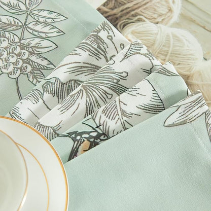 Leeva Flower Pattern Valance Curtain - Image 6