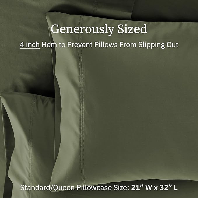 California Design Den Standard/Queen Pillow Cases Set of 2 - Image 4