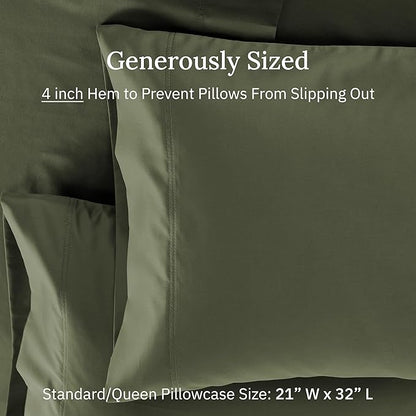 California Design Den Standard/Queen Pillow Cases Set of 2 - Image 4
