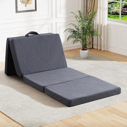 Foldable Memory Foam Mattress by GEMBED
