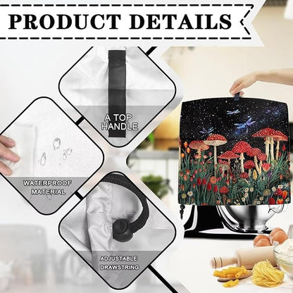 Mushroom Dragonfly Mixer Covers Stand Mixer Dustproof Cover Compatible - Image 7