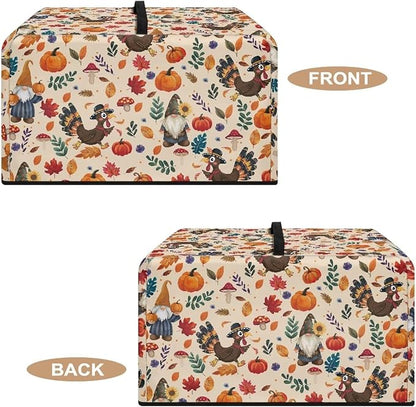 Microwave Oven Cover, Thanksgiving Turkey Dustproof Machine Protector - Image 5
