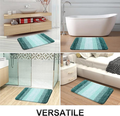 OLANLY Bathroom Runner Rugs 47x24, Extra Soft Absorbent Microfiber Bath Rugs - Image 6