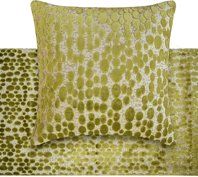 The HomeCentric Chartreuse Green Bed Runner - Image 4