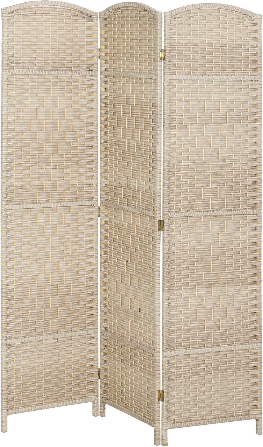 homcom 3 panel room divider 6 ft privacy, main product view