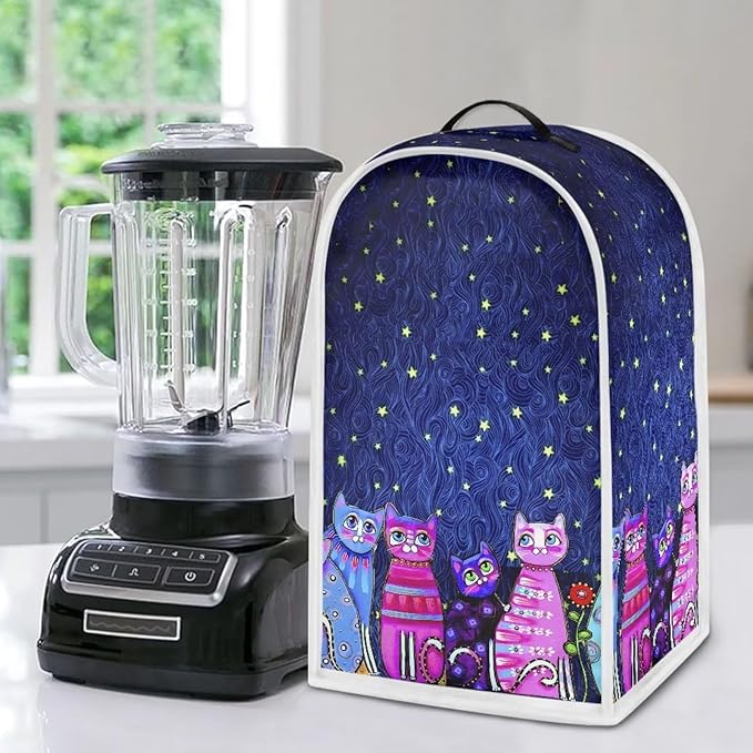 Talayituse Galaxy Cat Print Blender Cover Kitchen Appliance Covers Stand Mixer - Image 5