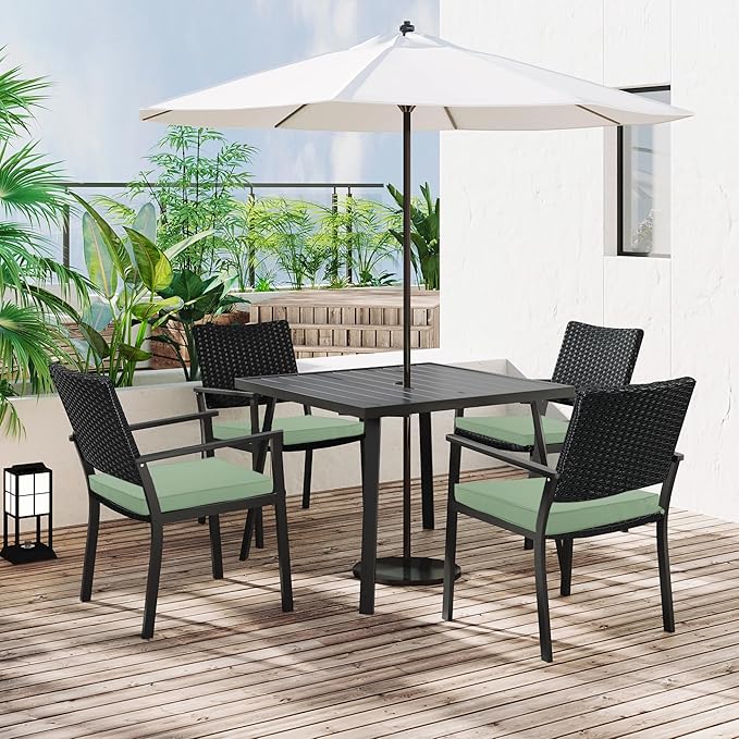 Outdoor Chair Cushions 16 x 17 Inch, Waterproof Patio Chair Cushions - Image 8