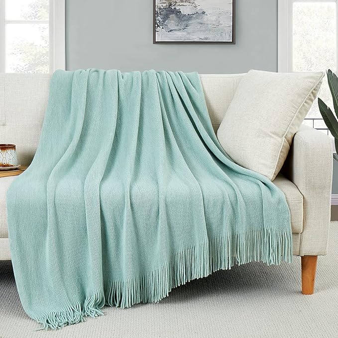Homiest Decorative Knitted Throw Blanket by Homiest