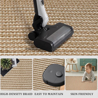 Braided Hallway Runner Rug, Super Absorbent Kitchen Mats - Image 6