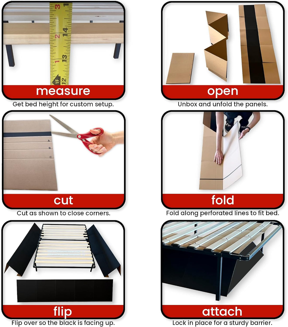 hidden under bed pet blocker – dog and, package contents