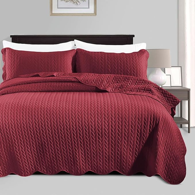 IR Imperial Rooms 8 Pack California King Quilt Bedding Set by IRImperialRooms