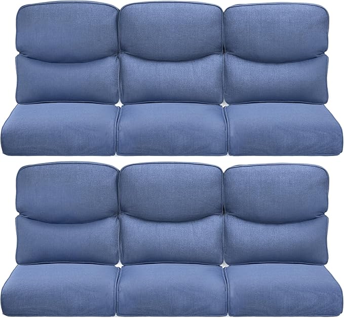 Pop 22x25/22x24 Outdoor Furniture Cushions Set of 6 by ACTREST