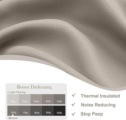 Gwine 24 Inch Long Tier Curtains - Image 3