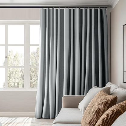 Room Divider Curtains Total Blackout Privacy Curtain Panel Room Thermal - Image 5