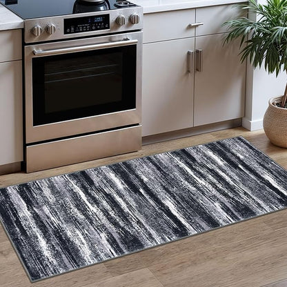 Modern Abstract Runner Rug 2x5 by lansny