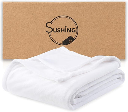 Luxury Fleece Warm Blanket, Soft Lightweight Velvety Plush Blanket - Image 6