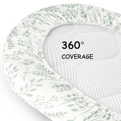 Yoofoss Bassinet Sheets for Baby, Baby Delight, Angelbliss, Soft Breathable - Image 7