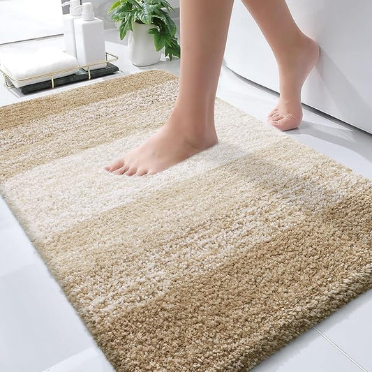 OLANLY Bathroom Rugs Mat 30x20, Extra Soft Absorbent Microfiber Bath Rugs by OLANLY