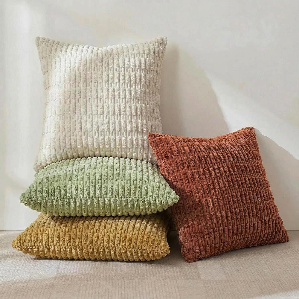 Fancy Homi 4 Packs Decorative Throw Pillow Covers for Living Room Couch Bed, ...