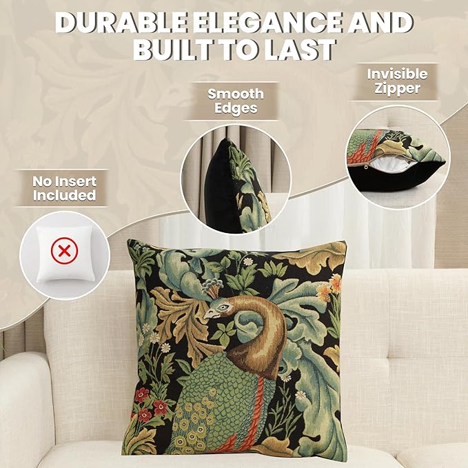 Charlotte Home Furnishings Throw Pillow Covers, Decorative Boho Pillow Covers - Image 2