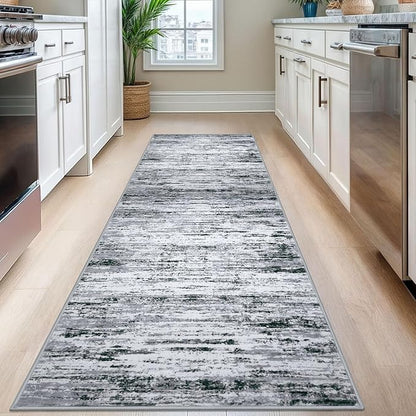 Modern Abstract Runner Rug 2.6x8 - Image 2