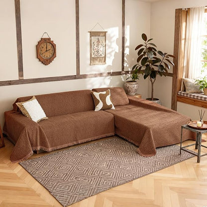 MYSKY HOME Sectional Slipcover Furniture Protector, Couch Cover - Image 2