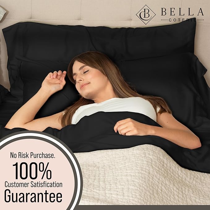 Bella Coterie Luxury Bamboo Viscose King Size Sheet Set | 100% Organically - Image 5